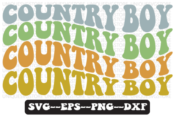 Country Boy Wavy Retro Svg: A Designer’s Review