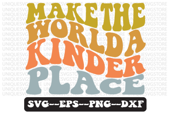 Review: Make the World a Kinder Place SVG for Embroidery
