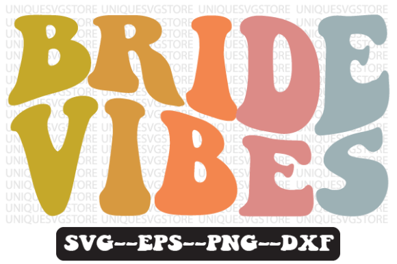 Reviewing Bride Vibes Wavy Retro SVG for Embroidery