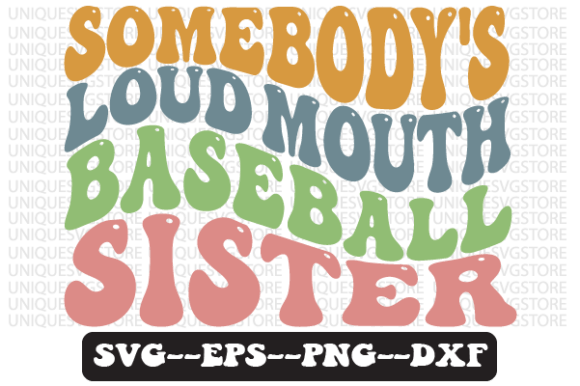 Reviewing Somebody s Loud Mouth Baseball Sister for Embroidery