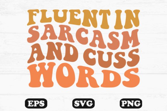 Reviewing the Fluent in Sarcasm Wavy SVG