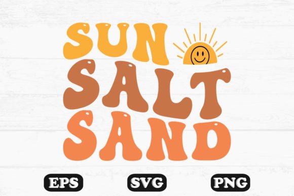 Reviewing the Sun Salt Sand Retro Wavy SVG for Embroidery